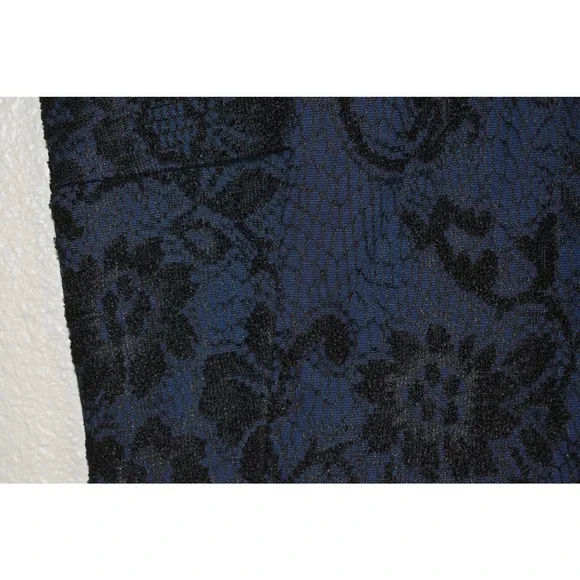 NWT Armani Exchange Navy Blue/Black Lace Dress Size S - Picture 4 of 5